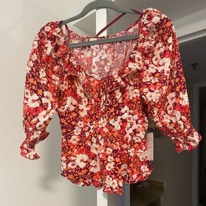 Free people top. NWT
